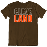 Cleveland Colors Football Fan V3 T Shirt