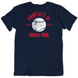 Yasiel Puig Property Cleveland Baseball Fan T Shirt