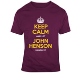John Henson Keep Calm Cleveland Basketball Fan T Shirt