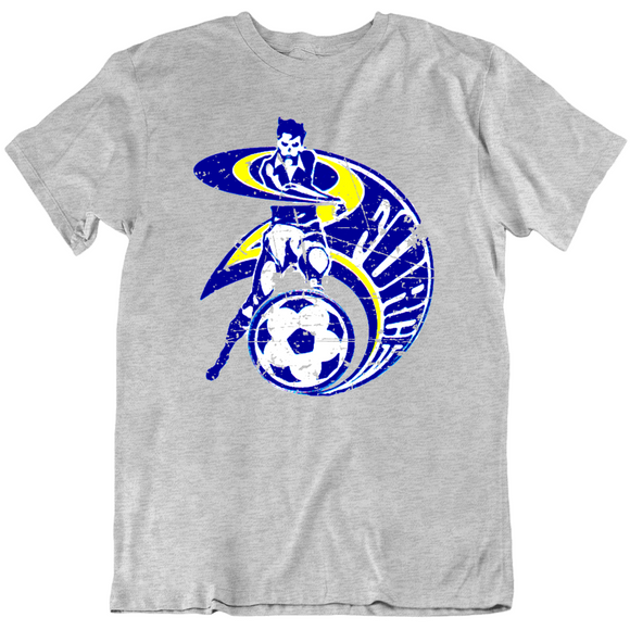 Retro Cleveland Force Major Indoor Soccer League Misl Distressed T Shirt