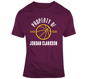 Jordan Clarkson Property Cleveland Basketball Fan T Shirt