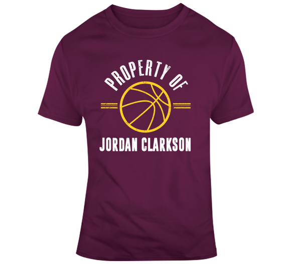 Jordan Clarkson Property Cleveland Basketball Fan T Shirt
