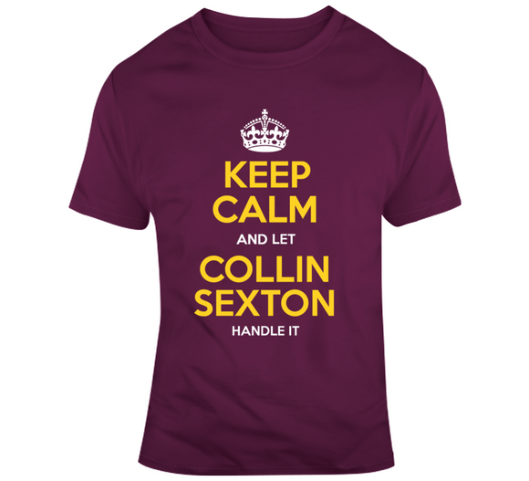 Collin Sexton Keep Calm Cleveland Basketball Fan T Shirt