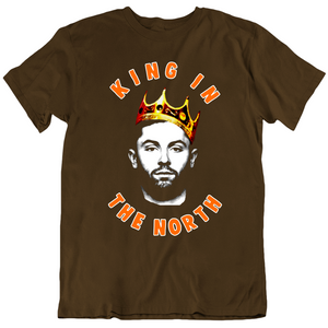 Baker Mayfield King In The North Game Of Thrones Parody Cleveland Football Fan T Shirt