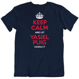 Yasiel Puig Keep Calm Cleveland Baseball Fan T Shirt