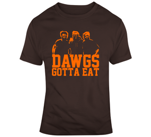 Dawgs Gotta Eat Obj Odell Beckham Jr Jarvis Baker Cleveland Football Fan T Shirt