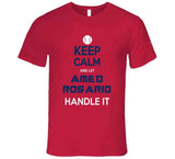 Amed Rosario Keep Calm Cleveland Baseball Fan V2 T Shirt