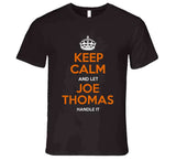 Joe Thomas Keep Calm Cleveland Football Fan T Shirt