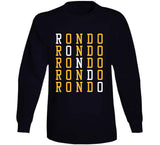 Rajon Rondo X5 Cleveland Basketball Fan V2 T Shirt