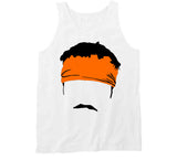 Baker Mayfield Big Face Mustache silhouette Elegance Football Fan T Shirt