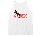 Myles Garrett G Rex Silhouette Cleveland Football Fan White T Shirt