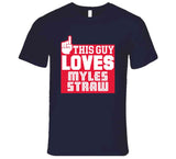 Myles Straw This Guy Loves Cleveland Baseball Fan T Shirt