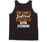 Kevin Stefanski Boyfriend Cleveland Football Fan T Shirt