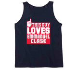 Emmanuel Clase This Guy Loves Cleveland Baseball Fan T Shirt