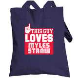 Myles Straw This Guy Loves Cleveland Baseball Fan T Shirt