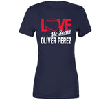 Oliver Perez Love Me Some Cleveland Baseball Fan T Shirt