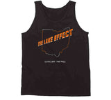 The Lake Effect Cleveland Football Fan Distressed T Shirt
