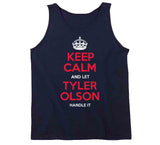 Tyler Olson Keep Calm Cleveland Baseball Fan T Shirt