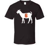 Baker Mayfield Cleveland Quarterback Goat Number 1 Draft Pick Football Fan v2 T Shirt