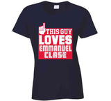 Emmanuel Clase This Guy Loves Cleveland Baseball Fan T Shirt