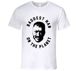 Stipe Miocic Baddest Man on The Planet MMA Champion White T Shirt