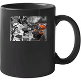 Myles Garrett Rudolph Helmet Smash Cleveland Football Fan Distressed T Shirt