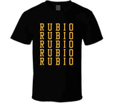 Ricky Rubio X5 Cleveland Basketball Fan T Shirt