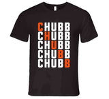 Nick Chubb X5 Cleveland Football Fan T Shirt
