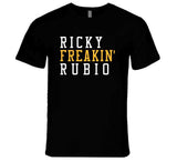 Ricky Rubio Freakin Cleveland Basketball Fan T Shirt