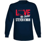 Steven Kwan Love Me Some Cleveland Baseball Fan T Shirt