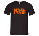 Free Myles Garrett Myles Smash Hulk Parody Cleveland Football Fan T Shirt