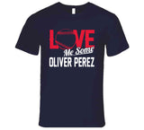 Oliver Perez Love Me Some Cleveland Baseball Fan T Shirt