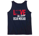 Oscar Mercado Love Me Some Cleveland Baseball Fan T Shirt