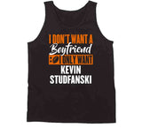 Kevin Stefanski Studfanski Boyfriend Cleveland Football Fan T Shirt