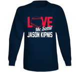 Jason Kipnis Love Me Some Cleveland Baseball Fan T Shirt