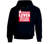 Myles Straw This Guy Loves Cleveland Baseball Fan T Shirt