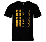Ricky Rubio X5 Cleveland Basketball Fan T Shirt