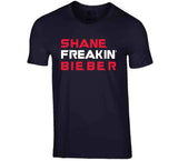 Shane Bieber Freakin Cleveland Baseball Fan T Shirt