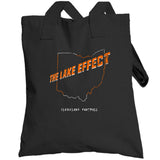 The Lake Effect Cleveland Football Fan Distressed T Shirt