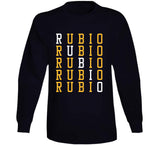 Ricky Rubio X5 Cleveland Basketball Fan V2 T Shirt