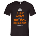 Sheldon Richardson Keep Calm Cleveland Football Fan T Shirt