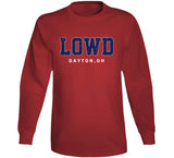Lowd Dayton College Basketball Fan Distressed T Shirt