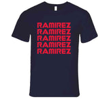 Jose Ramirez X5 Cleveland Baseball Fan T Shirt