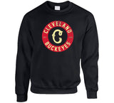 Cleveland Buckeyes Negro League Baseball 1942 Distressed T Shirt
