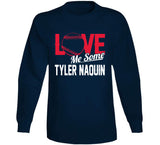 Tyler Naquin Love Me Some Cleveland Baseball Fan T Shirt
