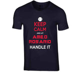 Amed Rosario Keep Calm Cleveland Baseball Fan T Shirt