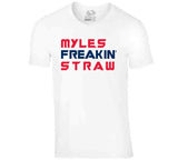 Myles Straw Freakin Cleveland Baseball Fan V4 T Shirt