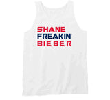 Shane Bieber Freakin Cleveland Baseball Fan V4 T Shirt