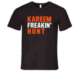 Kareem Hunt Freakin Cleveland Football Fan T Shirt