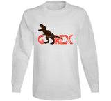 Myles Garrett G Rex Silhouette Cleveland Football Fan White T Shirt